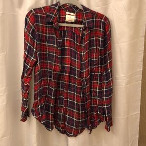S american eagle flannel